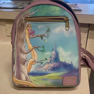 Loungefly Disney Rapunzel Backpack - Purple and Blue